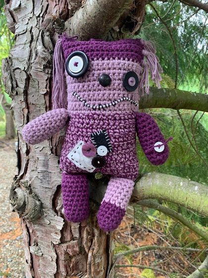 Crochet  Wonky Gonky Monster